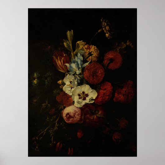 Poster Vie morte avec fleurs (Devant)