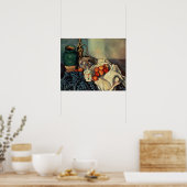 Poster Vie morte avec les pommes, 1893-1894 (Cuisine)