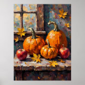 Poster Vie morte de la récolte d'automne (Devant)