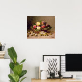 Poster Vie morte des fruits (Bureau à domicile)