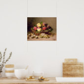 Poster Vie morte des fruits (Cuisine)