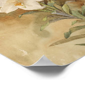 Poster Vie morte des Lys de Pâques | John La Farge (Coin)