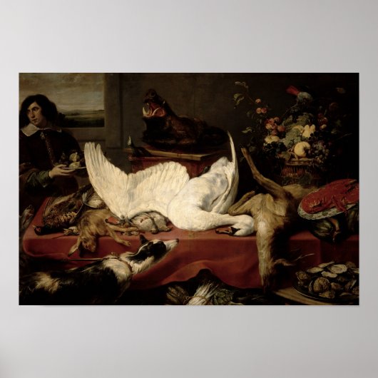 Poster Vie morte du jeu et des mollusques (Devant)