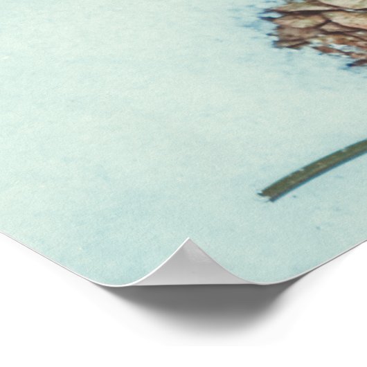 Poster Vie morte hivernale (Coin)