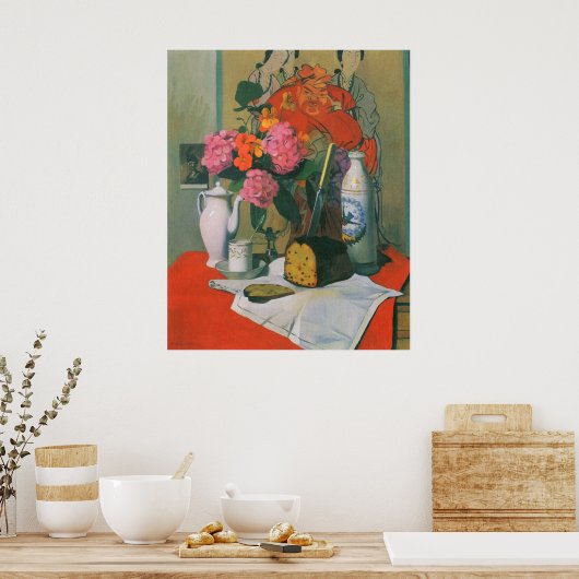 Poster Vie morte par Felix Vallotton (Cuisine)