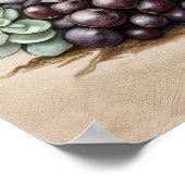 Poster Vie morte : Vin 1 (Coin)