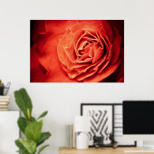 Poster vie rose (Bureau à domicile)
