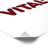 Poster Vie Saine (Coin)