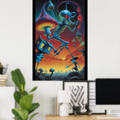 Poster Vie sauvage - Ken Gage Art (Bureau à domicile)