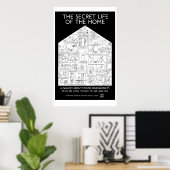 Poster Vie secrète de l'affiche d'accueil (Bureau à domicile)