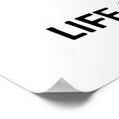 Poster Vie si une belle balade avec votre moto (Coin)