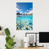 Poster Vie sous-marine (Bureau à domicile)