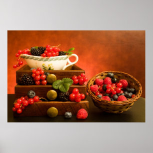 Poster Vie Toujours Avec Les Berries