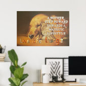 Poster Vie Vie Vaste Avoir une belle journée Chat & Chien (Bureau à domicile)