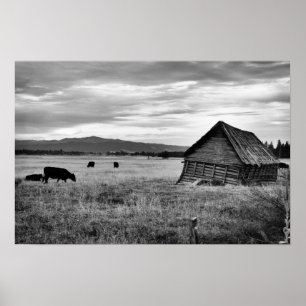 Poster Vieille Chambre de ferme
