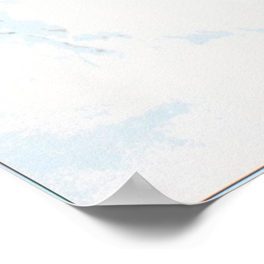 Poster Vieille clôture (Coin)