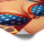 Poster Vieille école des années 1950 (Coin)