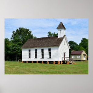 Poster Vieille église de campagne