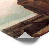 Poster Vieille église de Nuenen Van Gogh Art (Coin)