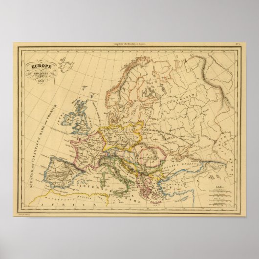 Poster Vieille Europe (Devant)