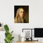 Poster Vieille Femme (Bureau à domicile)