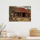 Poster vieille ferme (Cuisine)