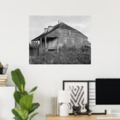 Poster Vieille ferme (Bureau à domicile)