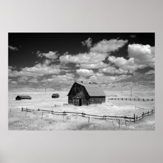 Poster Vieille grange (Devant)