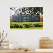 Poster Vieille grange (Cuisine)