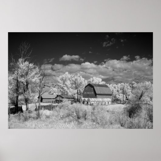 Poster Vieille grange (Devant)