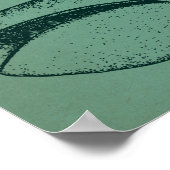 Poster Vieille illustration des baleines (Coin)