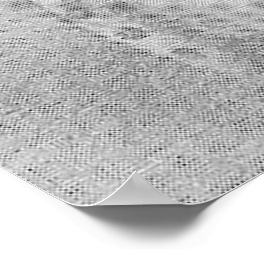 Poster vieille plongée pic noir et blanc (Coin)