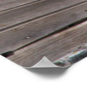 Poster Vieille propriété abandonnée (Coin)