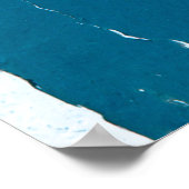 Poster Vieille texture murale peinte comme grunge backgro (Coin)