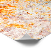 Poster Vieille texture rouille. Grunge arrière - plan en  (Coin)