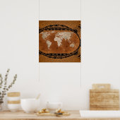 Poster Vieille Tortue (Cuisine)