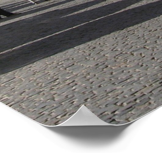 Poster Vieille ville confortable à Varsovie (Coin)