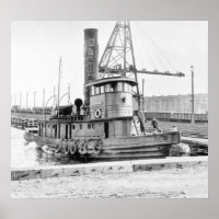 Vieille ville de Jersey : remorqueur ferroviaire