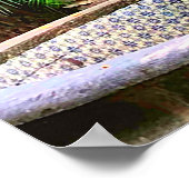 Poster Vieille Ville Hacienda Mexique Antique (Coin)