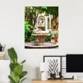 Poster Vieille Ville Hacienda Mexique Antique (Bureau à domicile)