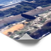 Poster Vieille ville Jérusalem - Vue du Mont Scopus (Coin)