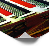 Poster Vieille Ville Mexico Images Bâtiments anciens (Coin)