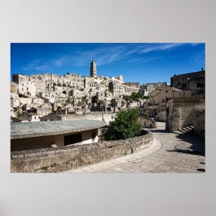 Poster Vieille ville Sassi di Matera