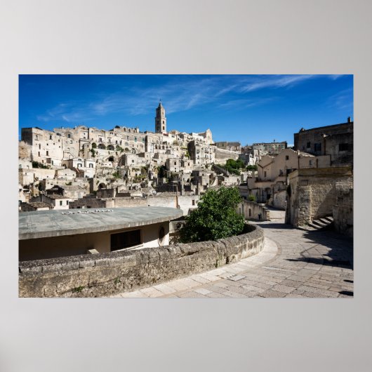 Poster Vieille ville Sassi di Matera (Devant)