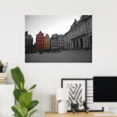 Poster Vieille Ville Stockholm (Bureau à domicile)