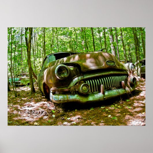 Poster Vieille voiture (Devant)