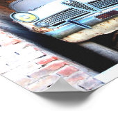 Poster Vieille voiture (Coin)