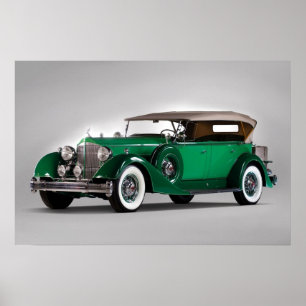 Poster vieille voiture