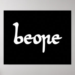 Poster Vielle bière anglaise