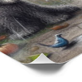 Poster Vielle caricature (Coin)